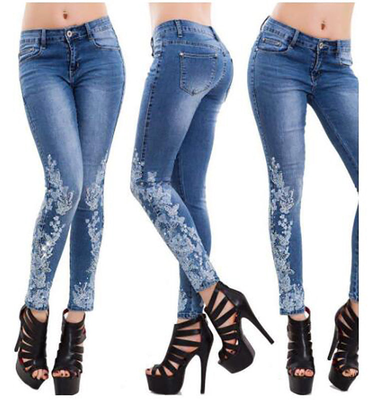 Women's waisted  jeans