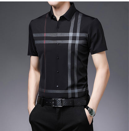 Young And Middle-aged Men's Shirt