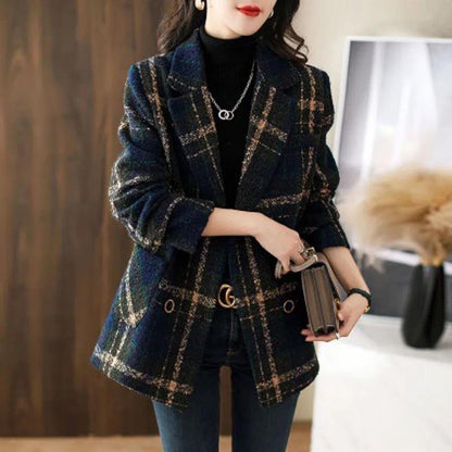 Women's Coat Fashion Retro Suit