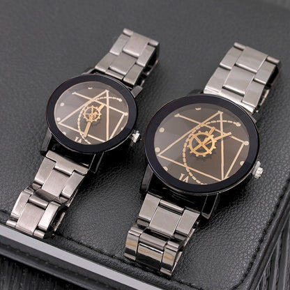 Fashion Turntable Watch Men And Women Couple