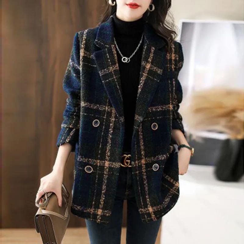 Women's Coat Fashion Retro Suit