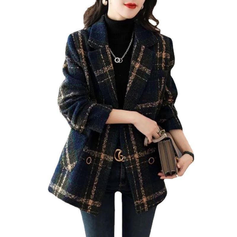 Women's Coat Fashion Retro Suit