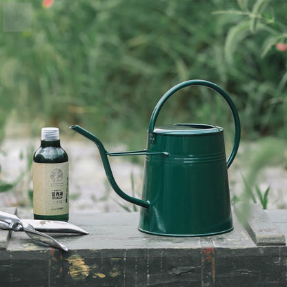 Vintage Galvanized Watering Can Garden Tool