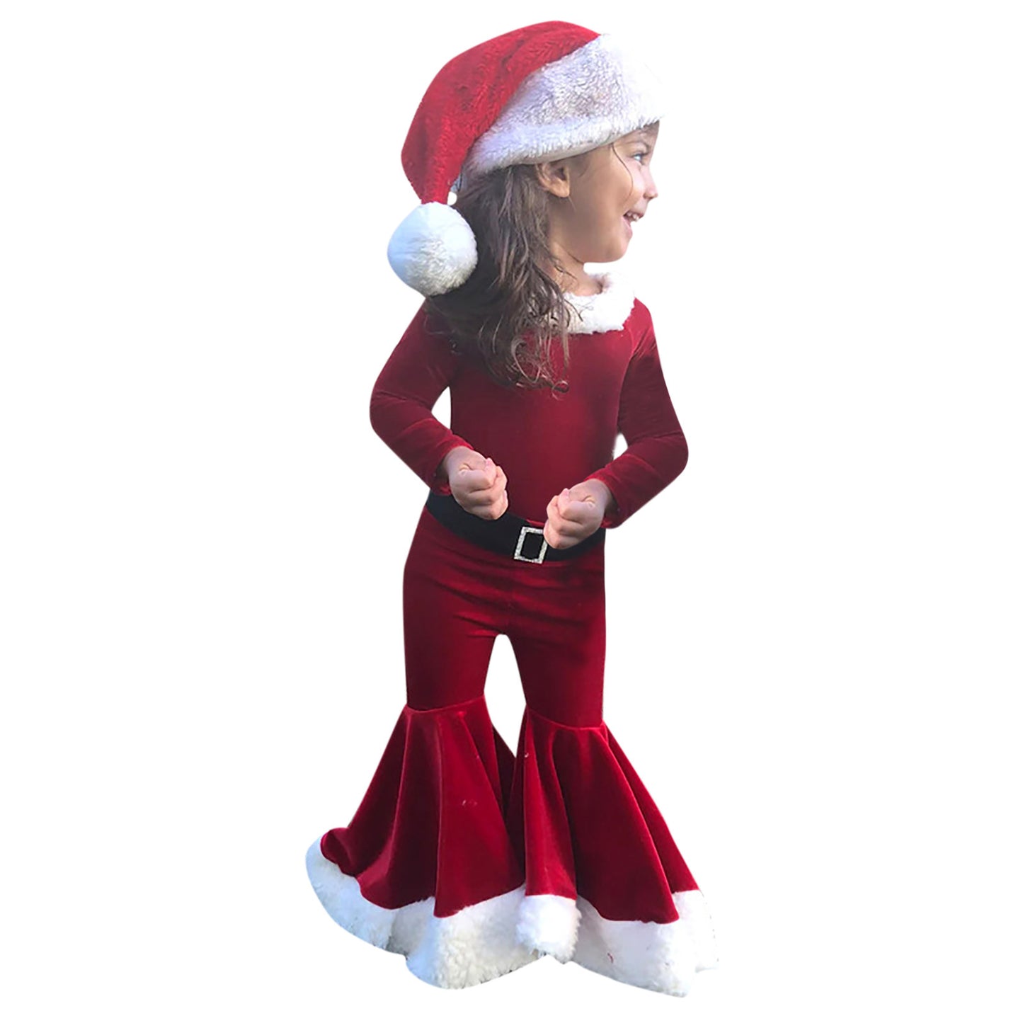 Christmas Long-sleeved Three-piece Children's Clothing