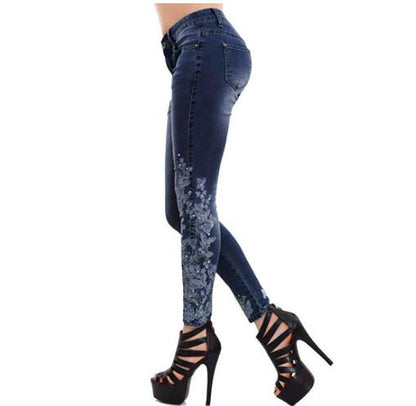 Women's waisted  jeans