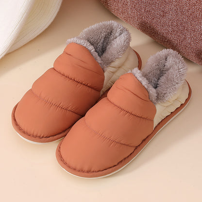 Winter  Velvet Rainproof Cloth Cotton Shoes