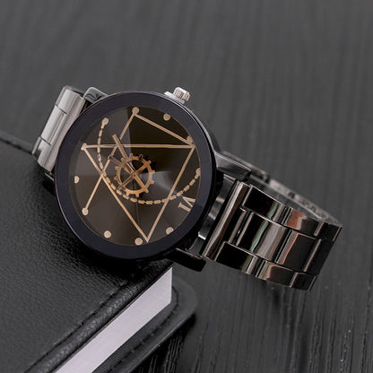 Fashion Turntable Watch Men And Women Couple