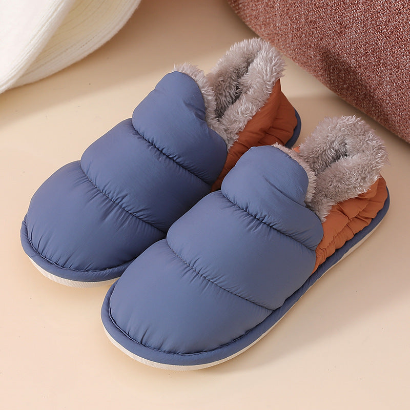 Winter  Velvet Rainproof Cloth Cotton Shoes