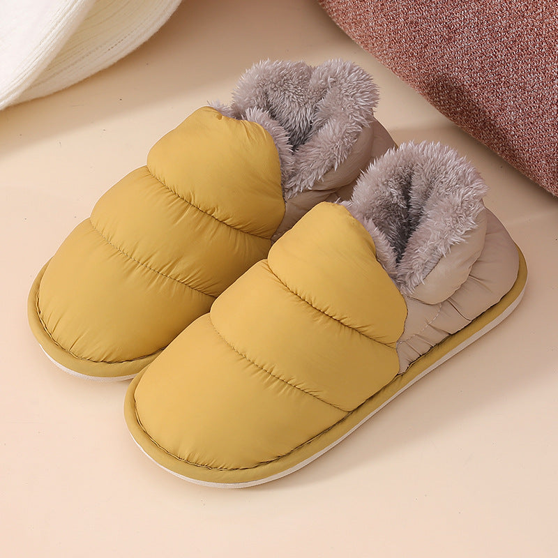 Winter  Velvet Rainproof Cloth Cotton Shoes