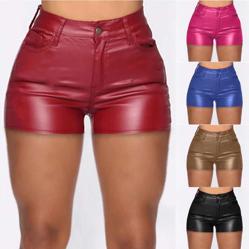 Large Size Women's Fashion  Waist Tight Shorts